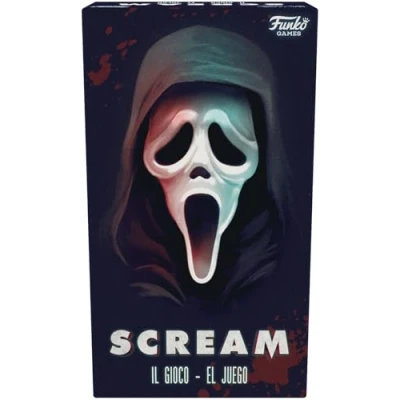 Image de FUNKO GAMES Scream EL Juego de Mesa Cooperativo Adultos y Jugadores a partir 13 Años Cooperar Para ganar Todos Contra Ghost Face® Con Aplicación 20 Min 3 8