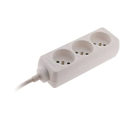 Image de Bloc 3 prises 16A 2P+T Blanc Zenitech