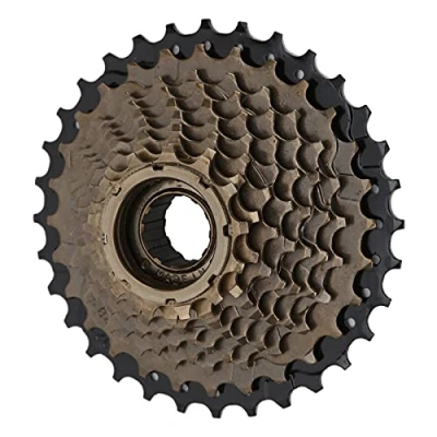 Image de Roue Libre de Vitesse Bicyclette, Aucune Déformation 9 Vitesses 13 32T Résistance à L&#039;usure en Acier Fileté Volant D&#039;inertie Bicyclette Pièces Pratiques