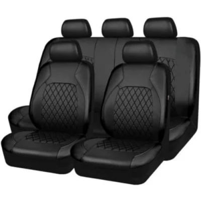 Image de OYTHO Housses de Siège Voiture pour Dacia Duster 2.Gen 1.Gen HM HS 2010 2014 2015 2016 2017 2018 2019 2020 2021 2022 2023 2024 2025, Ensemble Complet Confortables Imperméable Respirant Housse