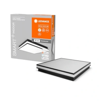 Image de Ledvance 4058075572751 Decorative Ceiling with WiFi Technology, Steel, 42 W, Noir, 45 x cm