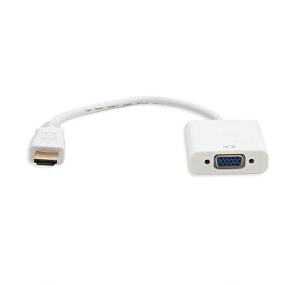Image de CONNECTLAND AD HDMI TO VGA+AUDIO ADAPTATEUR VERS VGA BLANC