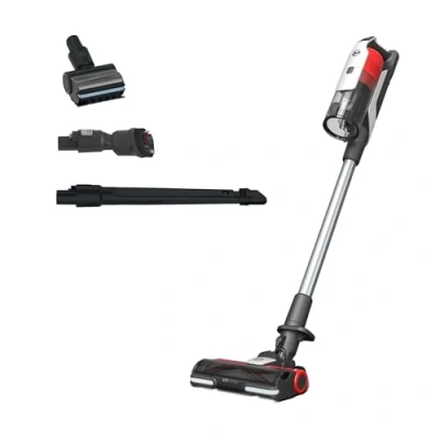 Image de Hoover HF916BF Aspirateur Balai Sans Fil Edition Limitée Spéciale Animaux, Voiture et Espaces Etroits, Ultra Puissant, Grande Autonomie, Buse Flexible incluse, Brosse Anti Emmêlement, Eclairage LED