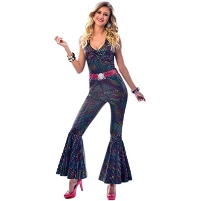 Image de amscan 9915547 Déguisement de diva disco des années 70 Multicolore Taille 40 42