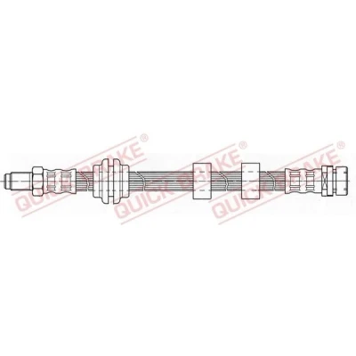 Image de QUICK BRAKE 32.986 Flexible De Frein 345 M10x1 FORD: Focus Mk1 3/5 portes, Break, Berline
