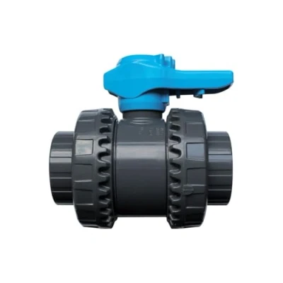 Image de Vanne à coller en PVC FIP Easyfit Ø 50 mm FITT Gris Pression maximale 16 bars