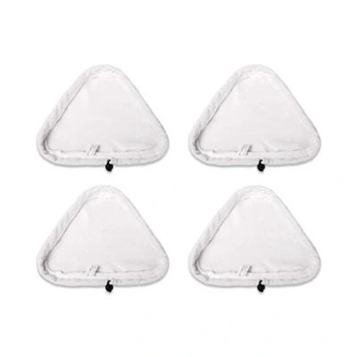 Image de Malayas Lot de 4 tampons Nettoyage triangulaires lavables en Microfibre pour Vax S1S2 et X5