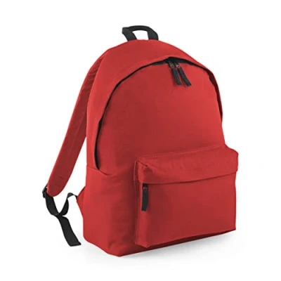 Image de BagBase Sac à dos tendance unisexe B125JBRED Rouge vif Taille M