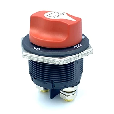 Image de IRYNA Commutateur d&#039;Isolateur de Batterie Voiture marche/arrêt, Max 32 V 200 A CONT 300 INT Coupe Circuit Interrupteur Déconnexion pour Voitures, Bateaux,Véhicules