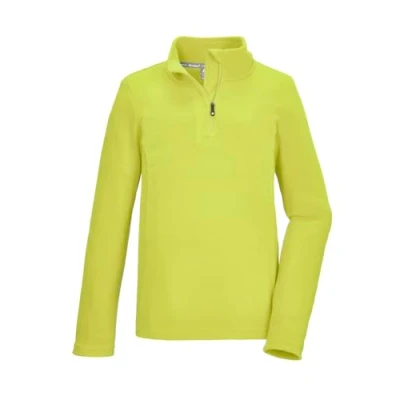 Image de Killtec Kind Ksw 184 Bys FLC Shrt T Shirt en Polaire avec col Montant et Fermeture éclair