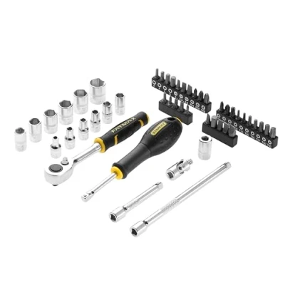 Image de Stanley COFFRET DE DOUILLES STAKBOX M ¼’’ JEU 48 PCS FATMAX FMMT98101 0