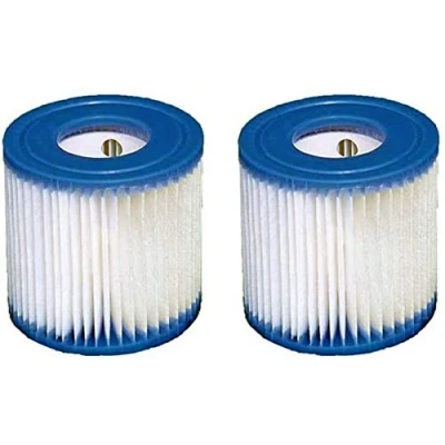 Image de Lot de 2 cartouches filtration type H pour piscine INTEX