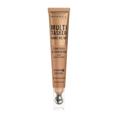 Image de Rimmel Multi Tasker Wake Me Up Concealer &amp; Foundation 65 Rose Honey, 20ml