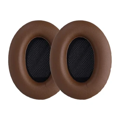 Image de kwmobile 2X Coussinet Compatible avec Bose Quietcomfort Coussinets en Mousse pour Casque Audio Brun foncé