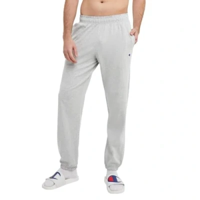 Image de Champion Authentic Men&#039;s Closed Bottom Jersey Pants XL Grey