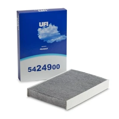 Image de UFI Filters, Charcoal Cabin Filter 54.249.00, Filtre à cabine de Remplacement, Adapté aux Voitures, Applicable sur Divers Modèles Peugeot