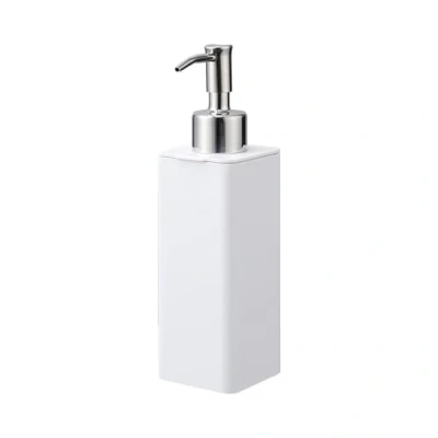 Image de Yamazaki 4829 Tower Distributeur Slim, Blanc, Résine ABS, Minimaliste, 5.5 x 7 19.5 c m