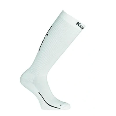 Image de Kempa Homme Webshorts LONG SOCKS, Blanc/Noir, FR : M (Taille Fabricant 36 40) EU