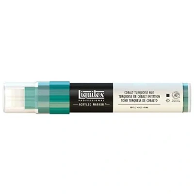 Image de Liquitex Marqueur Pointe Large Cobalt Turquoise