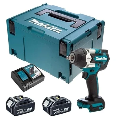 Image de Boulonneuse à chocs 18V LXT 700 Nm 1/2&quot; (2x3,0 Ah) en MAKPAC MAKITA DTW700RFJ