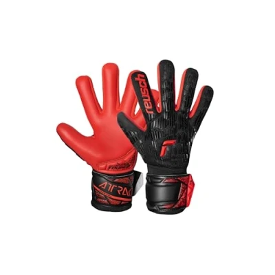 Image de Reusch Attract Freegel Silver NC Junior Gants de Gardien But pour Enfants avec Maille Respirante Une Ventilation maximale