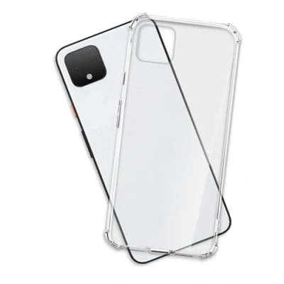Image de mtb more energy® Coque Soft Armor pour Google Pixel 4 XL (6.3&#039;&#039;) Coins renforcés 1.5mm TPU Étui Housse Pochette Anti Shock