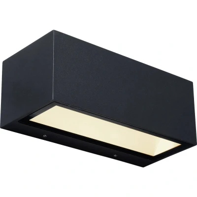 Image de LUTEC Applique LED Gemini, 22 cm, 3 000 K, noire
