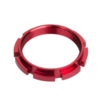 Image de BOX EDGE 8 PRONG LOCK RING RED