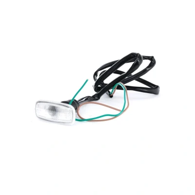Image de TYC 18 5231 05 2 Clignotant blanc, transparent côté conducteur ou passager, installation latérale avec porte lampe AUDI: A3 3/5 portes, A6 C5 Berline