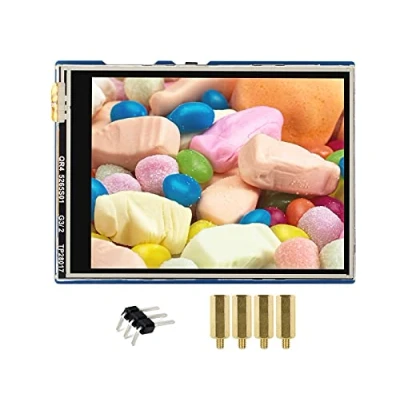 Image de IBest for Raspberry Pi Pico Display 2.8inch Touch Module 320x240 Pixels 262K Colors LCD IPS Screen with Resistive Controller XPT2046,ST7789 Driver, Using SPI Bus