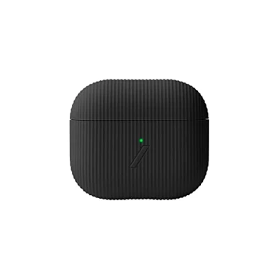 Image de NATIVE UNION Étui Curve pour AirPods (3rd Gen) en Silicone élégamment texturé Compatible avec Les AirPod (Slate)