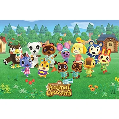 Image de Pyramid International Empire Poster géant Motif animaux Crossing Lineup 61 x 91,5 cm 6DA4DBE8AC Multicolore