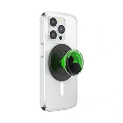 Image de PopSockets: PopGrip pour MagSafe Support et Poignée Smartphone Coques avec Un Top Interchangeable Lava Lamp Absinthe