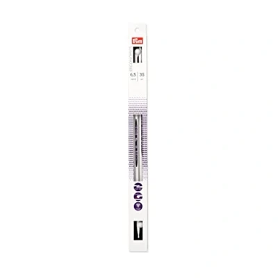 Image de Prym Ergonomics Lot de 2 aiguilles à tricoter pointe unique 35,6 cm, 6,5 mm