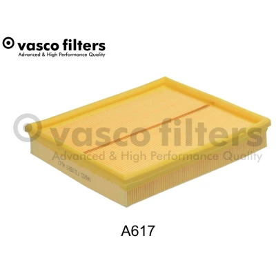 Image de DAVID VASCO A617 Filtre à air 41 211 248 rectangulaire Cartouche filtrante OPEL: Kadett E Berline, CC, Cabriolet