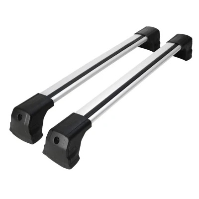 Image de Barres de Toit Transversales Compatible avec BMW Serié 1 E87 2004 2011 Rails en Aluminium anodisé Porte Bagages Voiture Gris