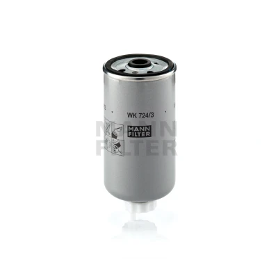 Image de MANN FILTER WK 724/3 Filtre à Carburant vissé IVECO: DAILY 3, 3 Kasten/Kombi, Bus, SANTANA: PS10 / Anibal SUV