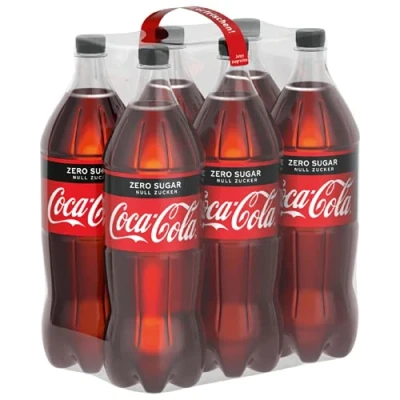Image de Coca Cola Zero 1,5L (pack de 6)