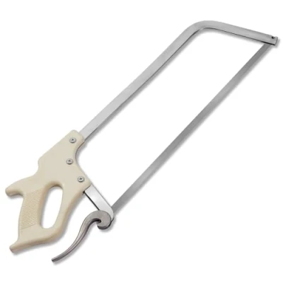 Image de Scie de boucherie 50.8 cm à boucher avec Structure en aluminium et lame SK5 main pour la transformation viande