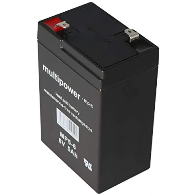 Image de Multipower mP4. 56 batterie au ploMB cosse faston contacts avec 4,8 mm