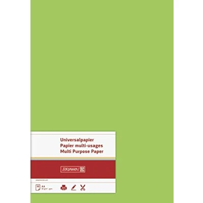 Image de Schneider Baier &amp;Papier multi usage universel, mat, A4, 80 g/M ² 50 feuilles Vert clair