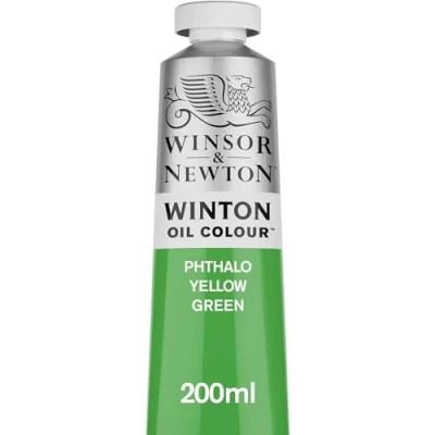 Image de Winsor &amp; Newton Winton Huile 200ml Jaune Vert Phtalocyanine