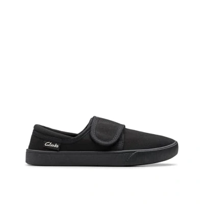 Image de Clarks Garçon Hopper Run Derbys, Noir Black Fabric, 30 EU