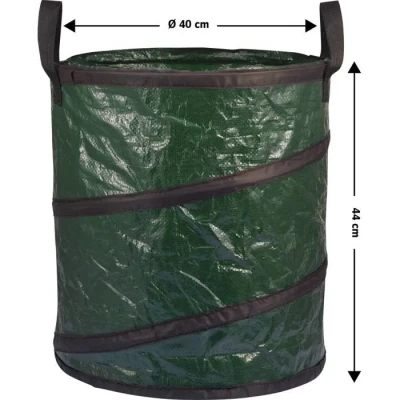 Image de Sac de jardinage BASETECH BT 2258734 56 L Vert Système pop up