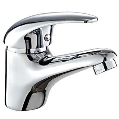 Image de DP Bath Naranjo Robinet Mitigeur de lavabo chromé.