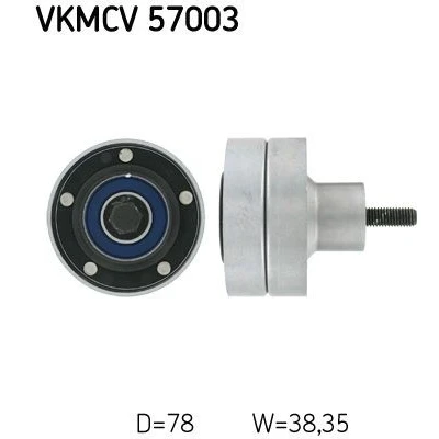 Image de SKF VKMCV 57003 Galet Enrouleur DAF: XF 105