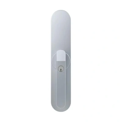 Image de ABUS Wintecto One FCA4100S 97631 Actionneur de fenêtre Intelligent avec Fonction Alarme, sans perçage, argenté, Fermeture différente