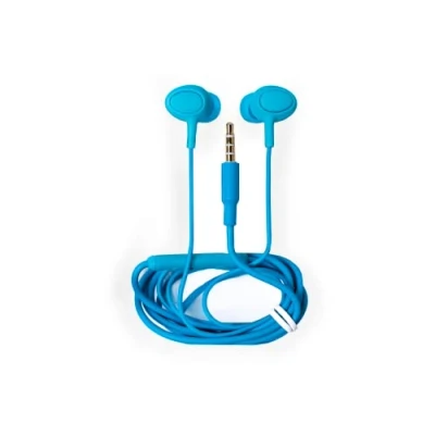 Image de TELLUR Basic Gamma Écouteurs Intra Auriculaires filaires, Microphone intégré, Prise Jack 3,5 mm, léger, appels Mains Libres et Musique (Bleu)