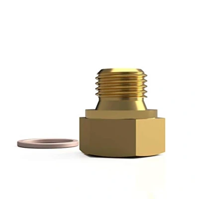 Image de Adaptateur M10 x 1 filetage intérieur vers extérieur 1/4&quot;