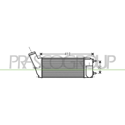 Image de PRASCO CI428N001 Intercooler PEUGEOT: 308 I 3/5 portes, 307 SW, CITROËN: C4 Picasso 1, Grand Picasso, portes